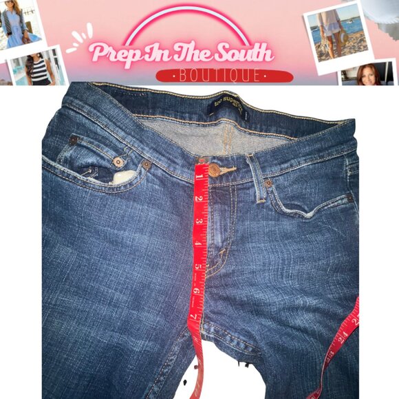 Levi’s 524 Too Superlow Jeans Size 5 28x28 Y2K Flare - Picture 8 of 10